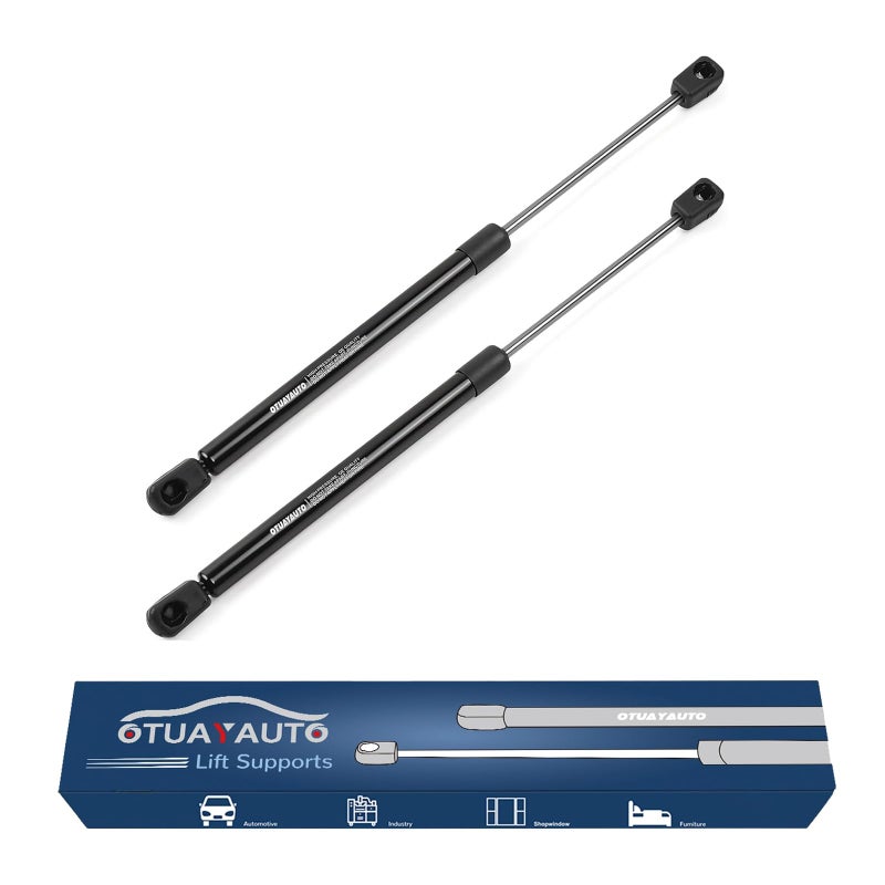 OTUAYAUTO 14 inch Gas Strut 107N24Lbs Universal Lift Support Replacement for Camper Shell Shocks Canopy Tool Box Truck Cap OEM C1606389 Pack of 2