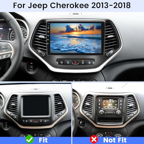 EKAT 2G64G Radio for Jeep Cherokee 20132018 10 inch Android Touch Screen Cherokee Car Stereo CarplayAndroid AutoEQ Audio1080PSWCBluetooth - Image 3