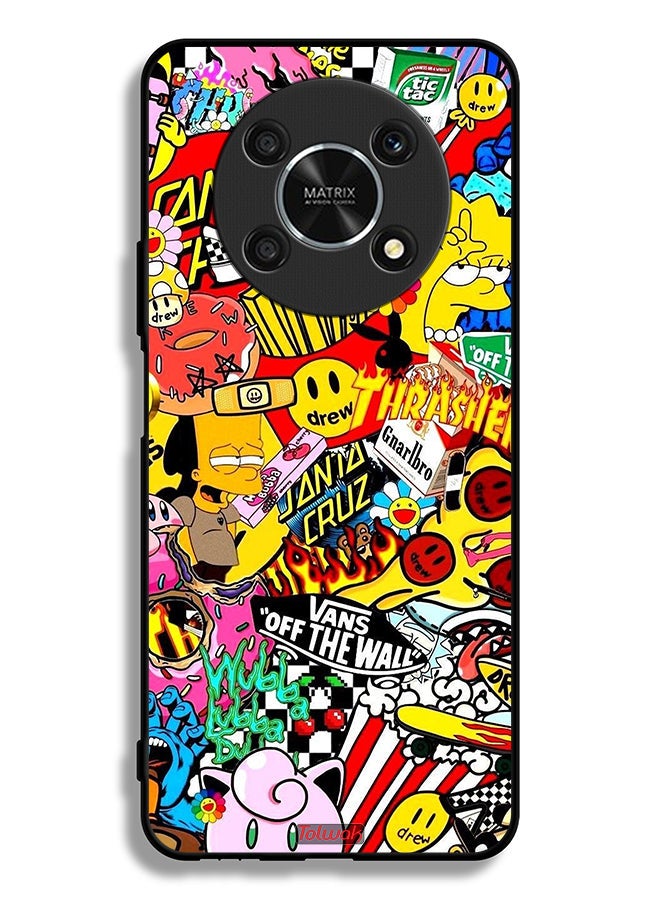 Tolwak Honor X9 5G Protective Case Cover Off The Wall - Image 2