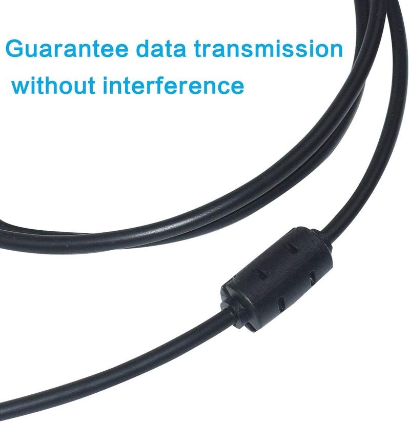Sqrmekoko Replacement Camera Transfer Data Sync Charging Cable Cord Compatible with Sony Cybershot Cyber-Shot DSCH200 DSCH300 DSCW370 DSCW800 DSCW830 DSC-H200 DSC-H300 DSC-W370 DSC-W800 DSC-W830 Digital Camera - Image 2
