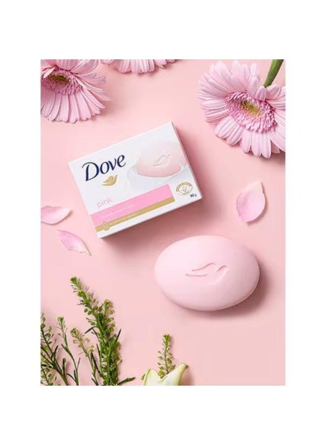 دوف صابون دوف الوردي كريم الجمال 90 جرام - Image 2