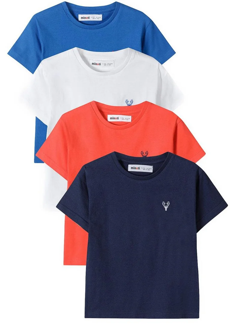 MINOTI Teen Boys  4-Pack T-Shirt