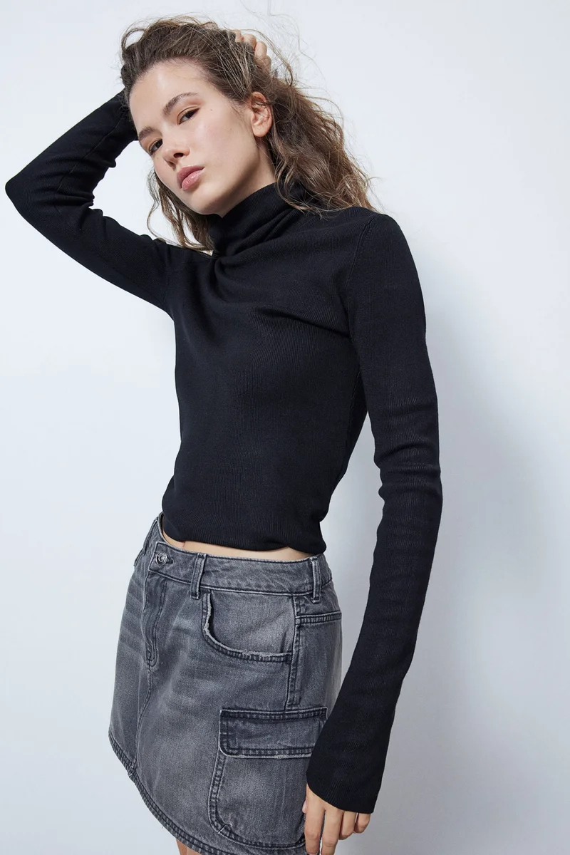 H&M Polo-Neck Top