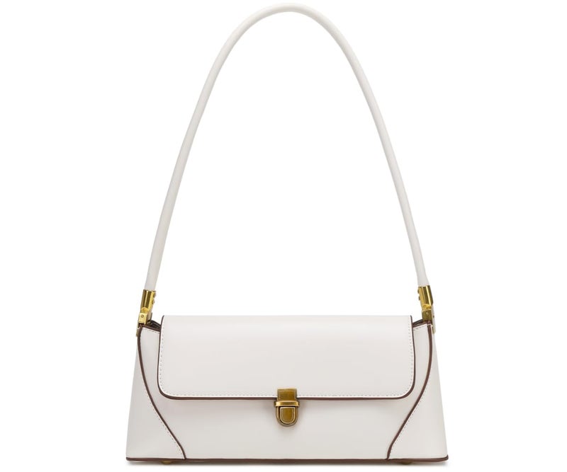 WSRYDJDL Shoulder Bags for Women Vintage Handbag Retro Classic Small Purse Cute Hobo Tote Handbag Mini Clutch Purse (White) - Image 1