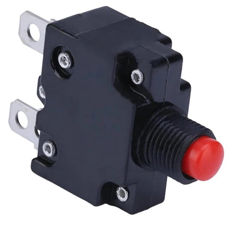 Black 8A Thermal Overload Circuit Breaker Push Button Reset 2A 30A Waterproof Cover CE Certified - Image 4