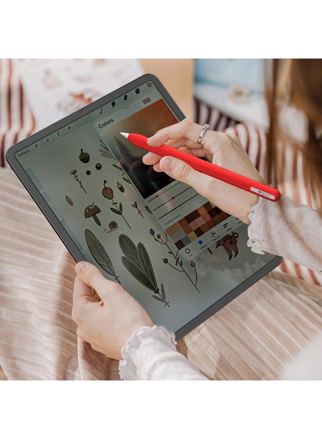 AKSHFETH Silicone Cover Sleeve for Apple Pencil USB-C: Protective Case with Secure Grip & Precise Cutouts for Drawing or Note-Taking - Image 5