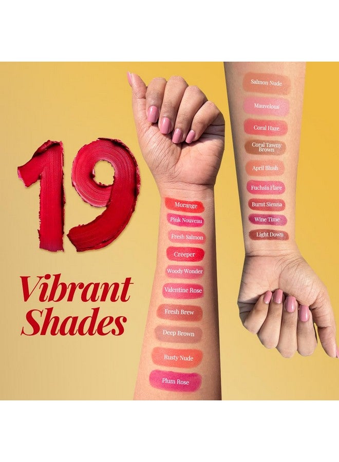 كالرسينس أحمر شفاه غير لامع نقي | يدوم لمدة 9 ساعات | مقاوم للماء وذو تصبغ عالي | تطبيق بلمسة واحدة - Wine Time، 3.3 جرام - Image 5