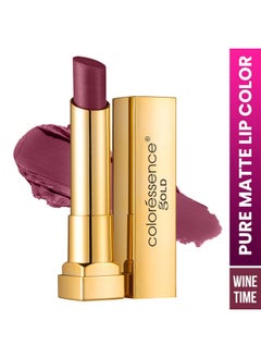 Pure Matte Lipstick | 9 Hours Stay | Waterproof & Highly Pigmented | One Swipe Application - Wine Time, 3.3Gm - pzsku/Z0408FD544DDE732B9F55Z/45/_/1733729973/c234f0ac-cd54-4c92-bae7-6f4478446cad