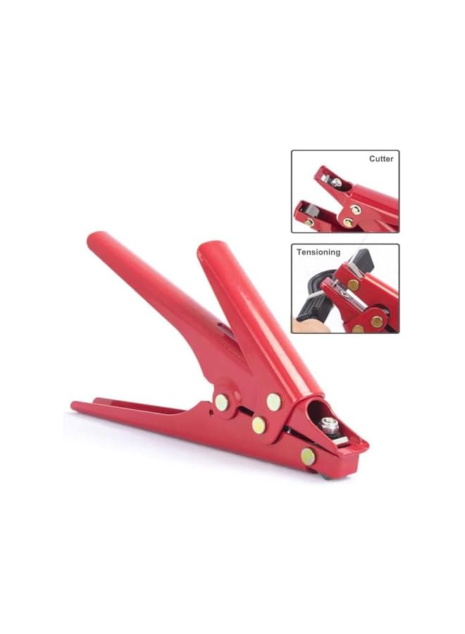 promass Cable Tie Tool with Zip Tie Tool and Tensioning and Cutting Tool for Plastic Nylon Cable Tie or Fasteners up to 0.37 Inches - Image 4
