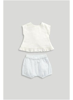 mothercare Frill Top, Shorts and Socks Set  - Image 1
