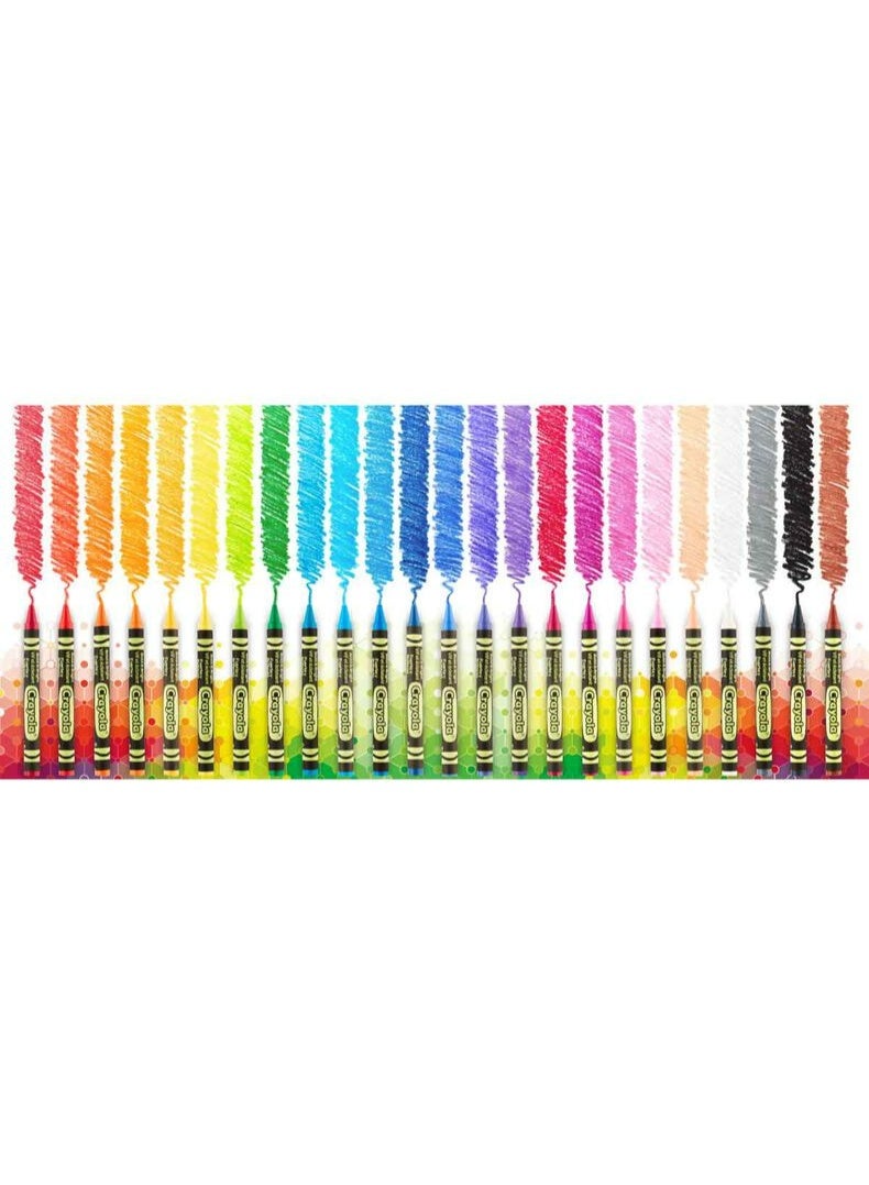 Crayola - Construction Paper Crayons | School & Art Supplies, Pack of 24 | Bold & Bright Colors | 3+ Yrs - Image 4