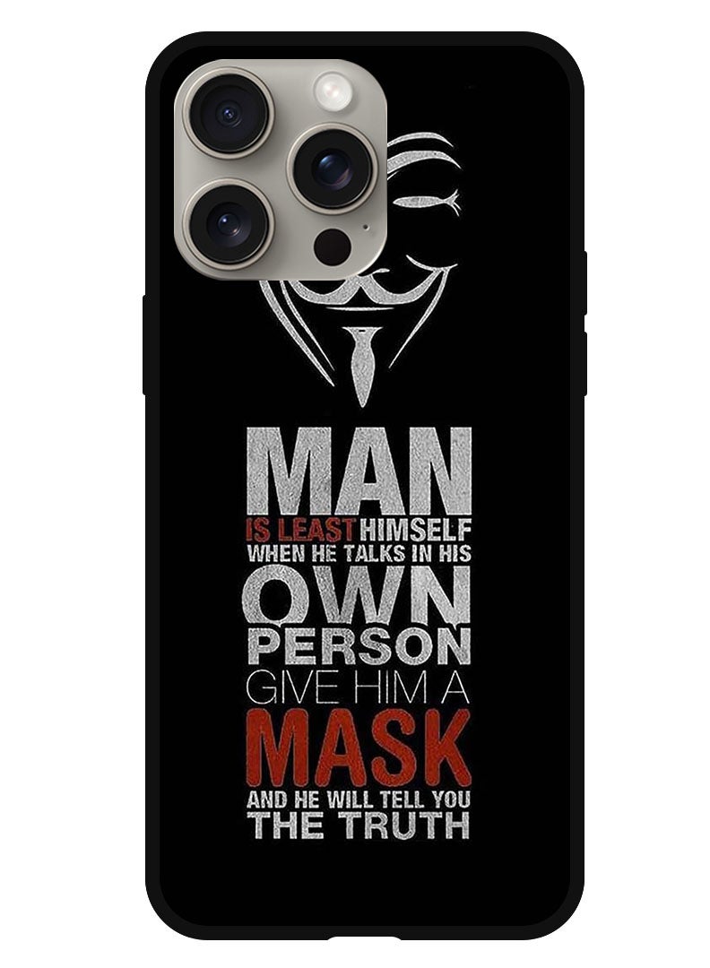 Theodor Protective Case Anti Scratch Shock Proof Bumper Cover For iPhone 15 Pro Man - Image 1