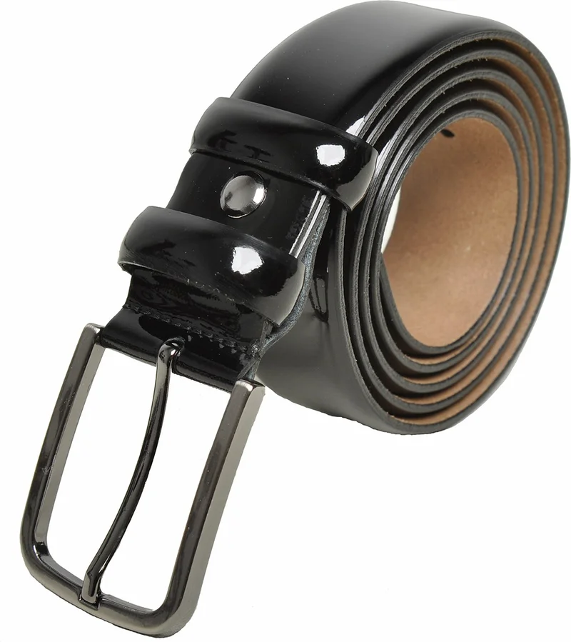 Deribond Leatherbond Patent Leather Classic Men's Belt
