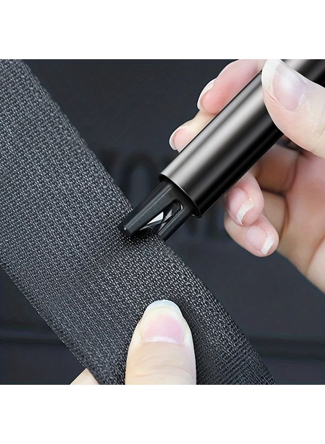 Red Safety Hammer Emergency Car Window Breaker Escape Tool Compact - Image 5