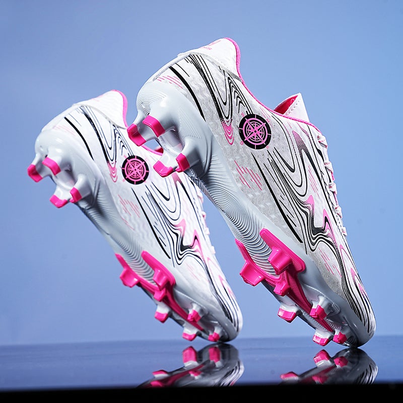 Soccer Shoes Men'S Spikes Boys And Girls Children Boys Youth Sports Sneakers Sports Students Competition Training Shoes - Image 4