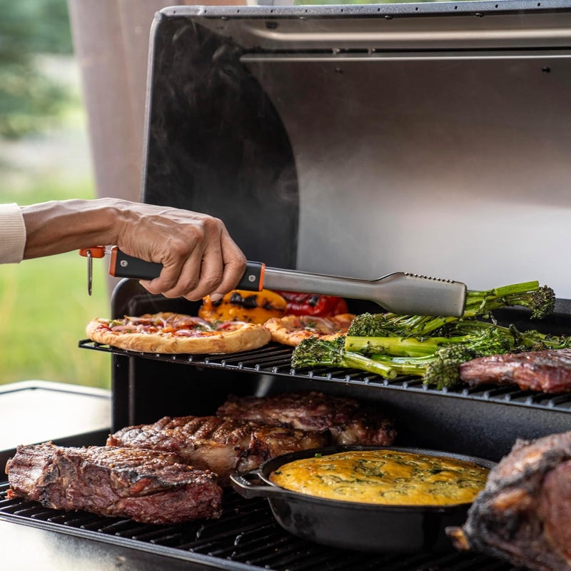 TRAEGER Grills BAC790 Stainless Steel BBQ Tongs Dishwasher Safe Grill Accessory (2025 Model) - Image 2