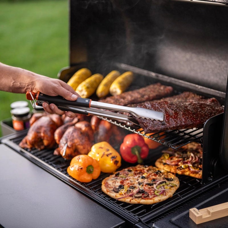 TRAEGER Grills BAC790 Stainless Steel BBQ Tongs Dishwasher Safe Grill Accessory (2025 Model) - Image 4