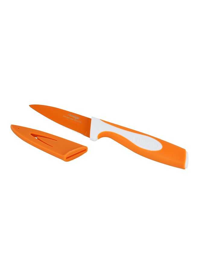 Prestige Paring Knife Orange/White 8.5cm - Image 5