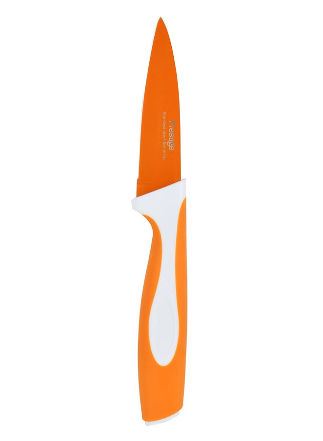 Prestige Paring Knife Orange/White 8.5cm - Image 3