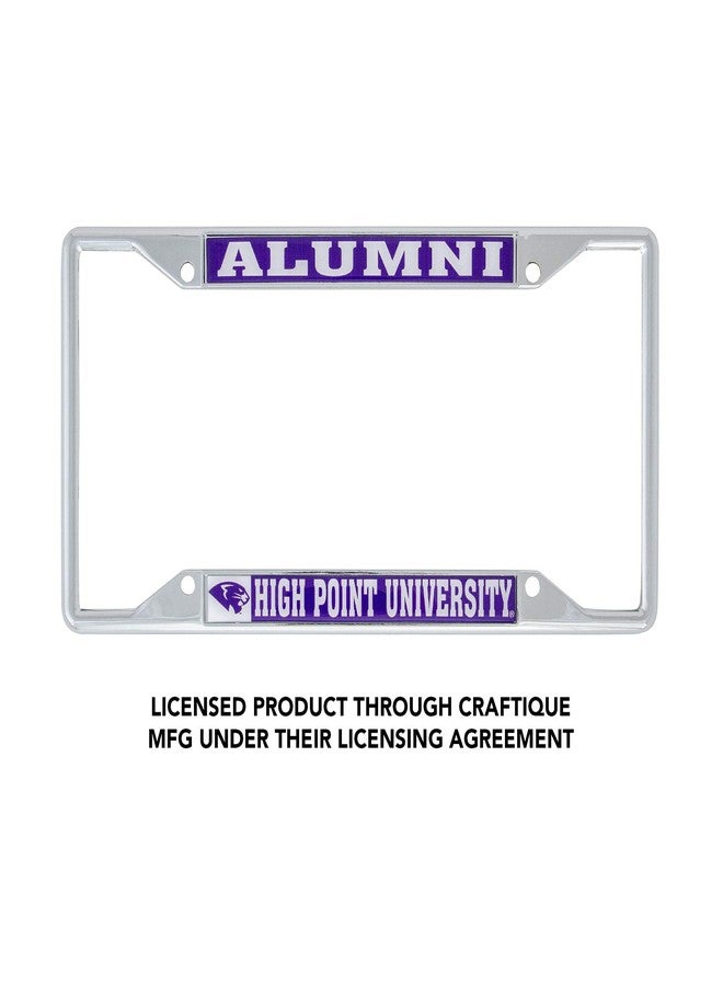 Desert Cactus High Point University Car Accessories Panthers Metal License Plate Frame and Tag Holder for Front or Rear of Car (Alumni) - Image 5