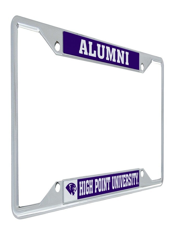 Desert Cactus High Point University Car Accessories Panthers Metal License Plate Frame and Tag Holder for Front or Rear of Car (Alumni) - Image 2