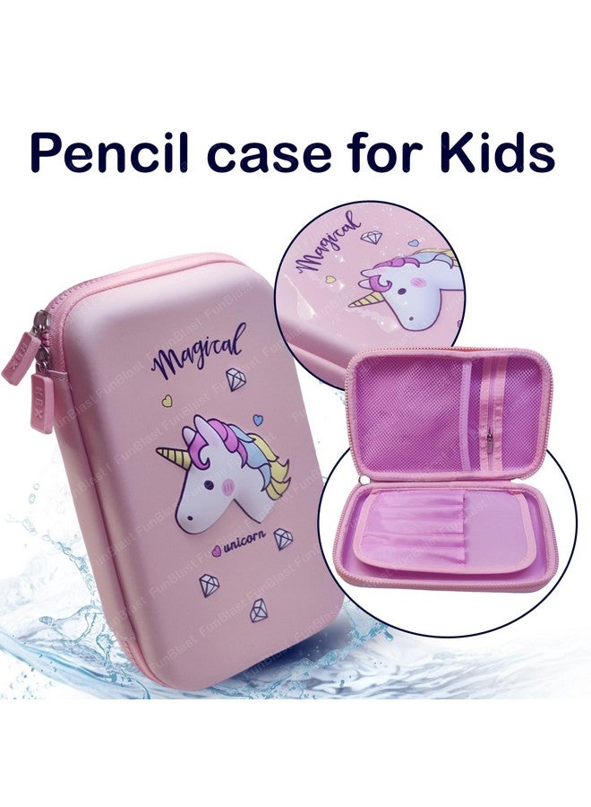FunBlast Pencil Case Kids, Kids Pencil Pouch, Unicorn Pouch Girls, Pencil Pouches Kids, Pencil Box Kids, Pencil Case Organizer Girls, Return Gifts Kids - Ethylene Vinyl Acetate (EVA), Multicolor - Image 4