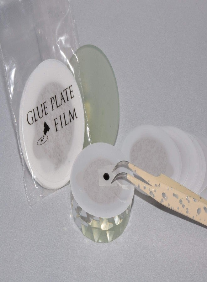 Alluring Glue Plate Film Sticker for Jade Stone, Crystal Pallet for Eyelash Extensions x30 pcs - Image 1