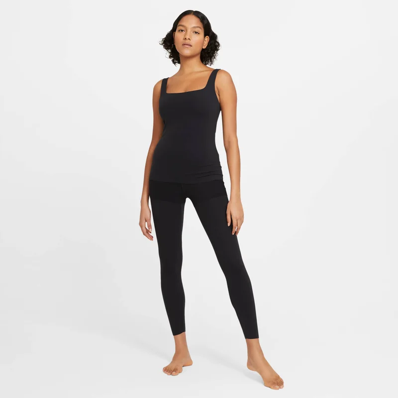 Nike Black Women's Yoga Luxe Tank Top for Women | Best Price UAE