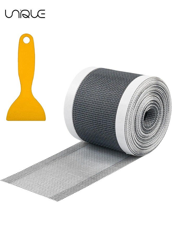 Unique Self-Adhesive Hair Filter Sticker,Disposable Shower Drain Hair Catcher - Cutable Shower Drain Hair Catcher Mesh Stickers for Any Length, Suitable for Bathroom, Bathtub, Kitchen - Image 1