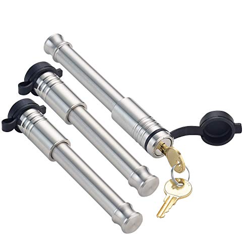 InfiniteRule Security 61672 3 Pack Keyed Alike Receiver Locks for 2 and 25 Receiver Class III IV V and GenY Hitch Mega Duty 10K LB 16K LB
