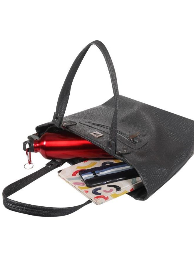 ماونت هود حقيبة يد/كتف للسيدات من نيث-رمادي - Image 4