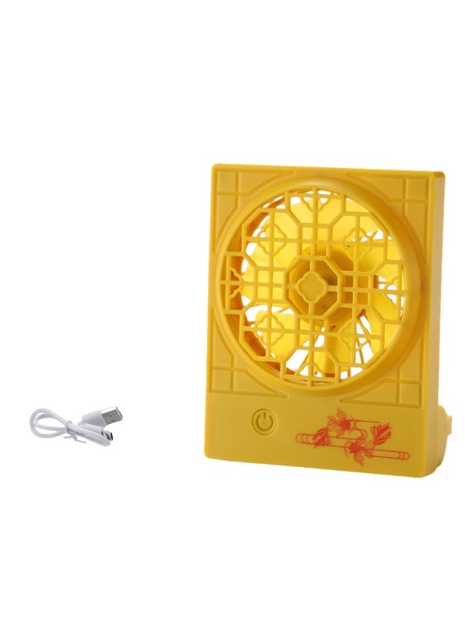 Nariele New USB Multi Purpose Silent Desktop Fan with Light