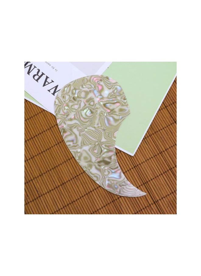 WYBOT - Acoustic Guitar Pickguard Anti-Scratch Guard Plate Replacement Water Drop Shape Pick Guards Guitar Accessories - Image 1