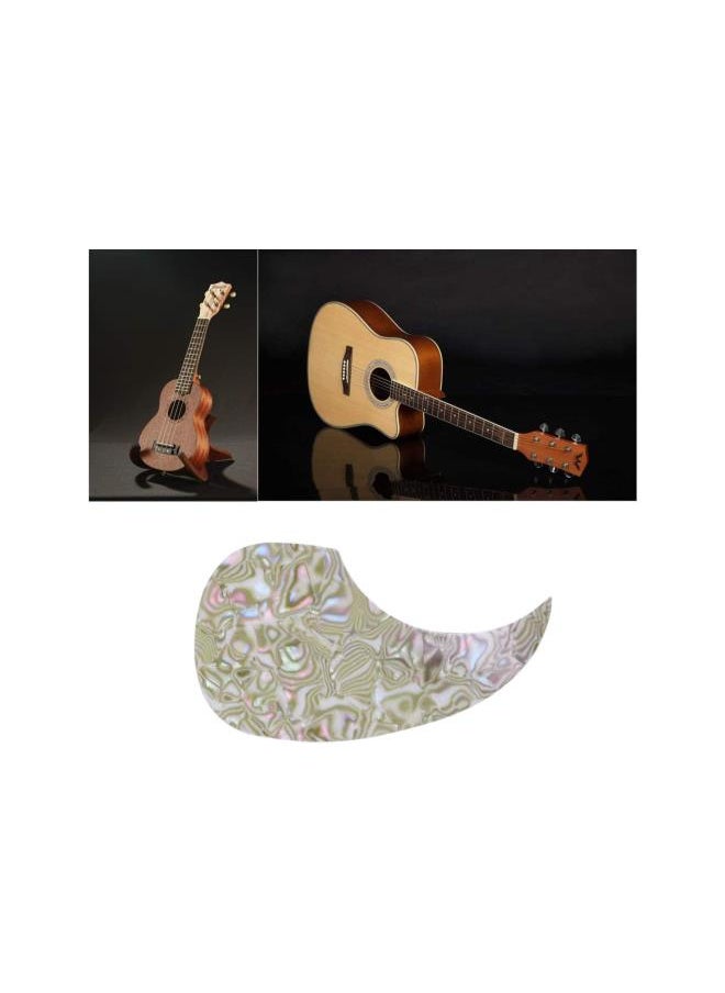 WYBOT - Acoustic Guitar Pickguard Anti-Scratch Guard Plate Replacement Water Drop Shape Pick Guards Guitar Accessories - Image 1