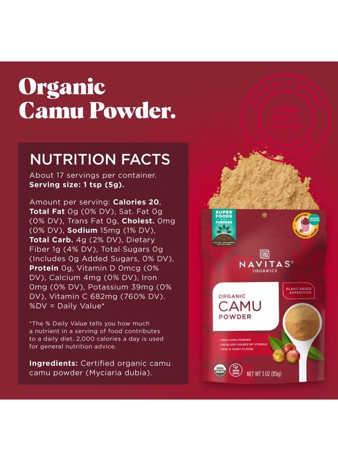 NAVITAS ORGANICS Camu Powder, 85G - Image 3