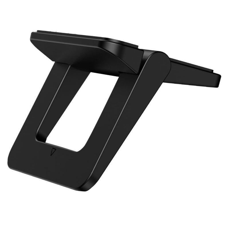 2pcs Foldable Mini Laptop Stand Holder Portable Desk Heightening Bracket for Notebook Computer Travel Work Home Black - Image 2