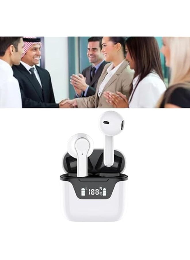 Topleo Language Translator Earbuds, 144 Languages, 99% Accuracy, 0.2S Fast Translation Headphones, Voice Translator Device with Noise Cancelling Mic, Ideal for Travel and Business  - Image 1