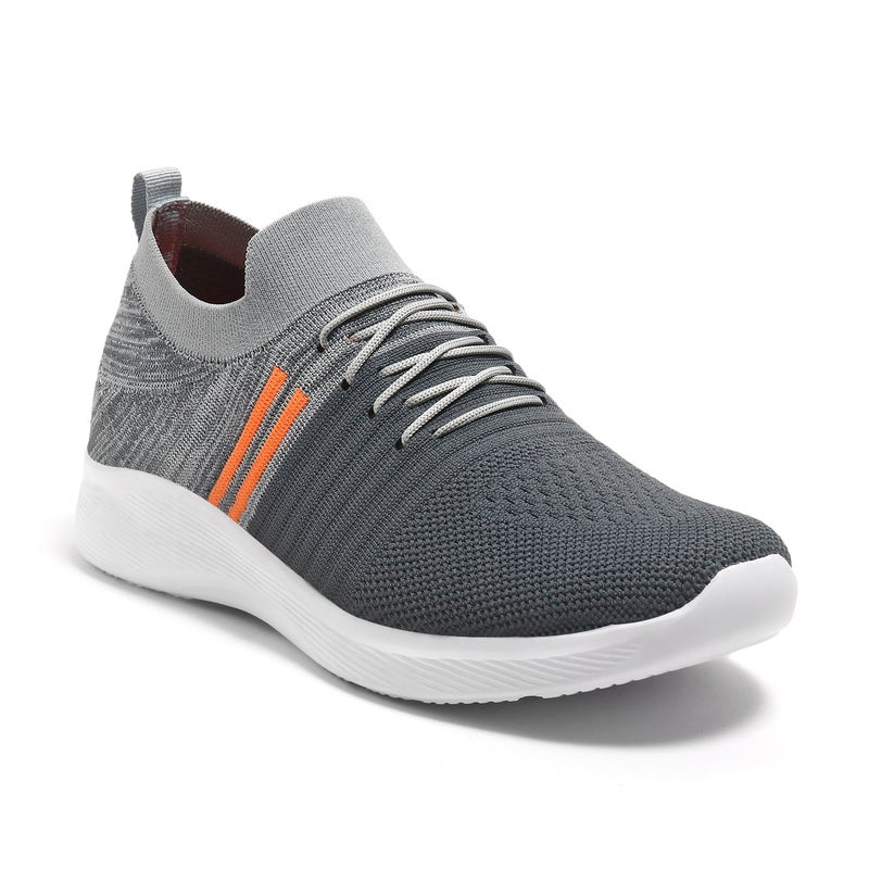 Face حذاء رياضي رمادي فاتح للرجال - Image 4