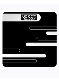 Professional Digital Body LCD Display Weight Scale Black