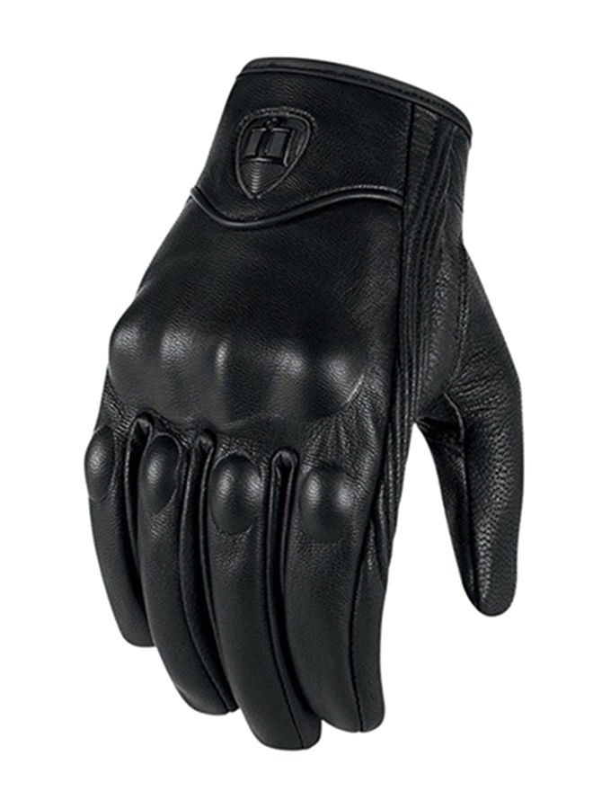 NIBEMINENT Motocross Racing Leather Gloves