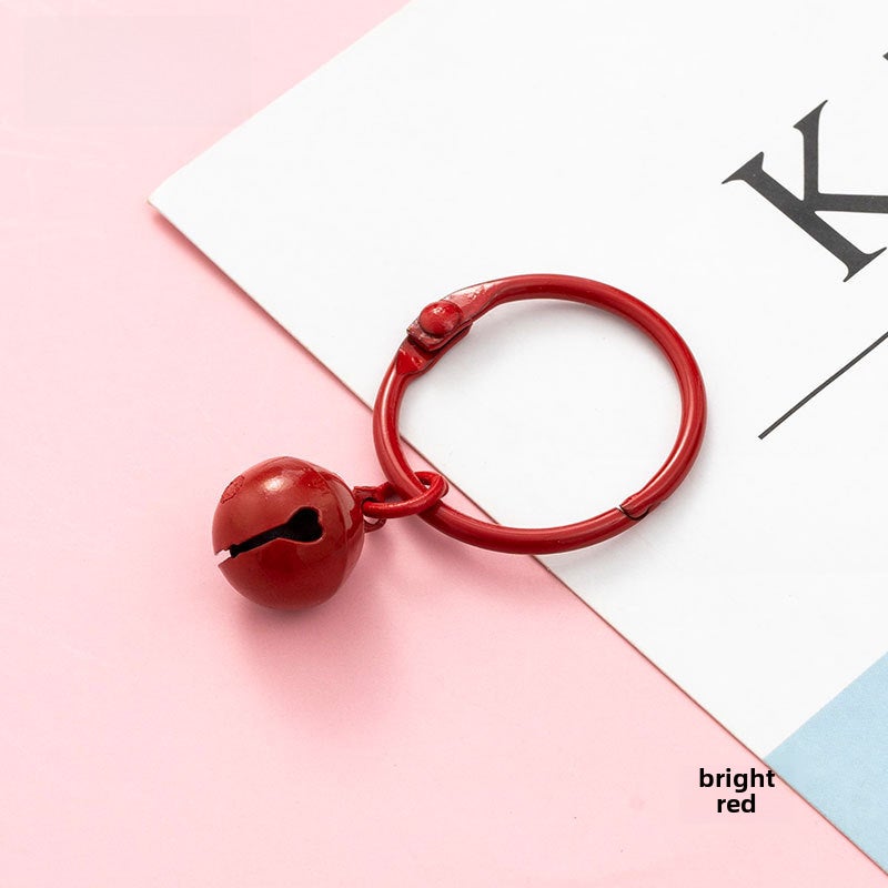 Colorful Resin Bell Keychain Charms Red [1]] 
