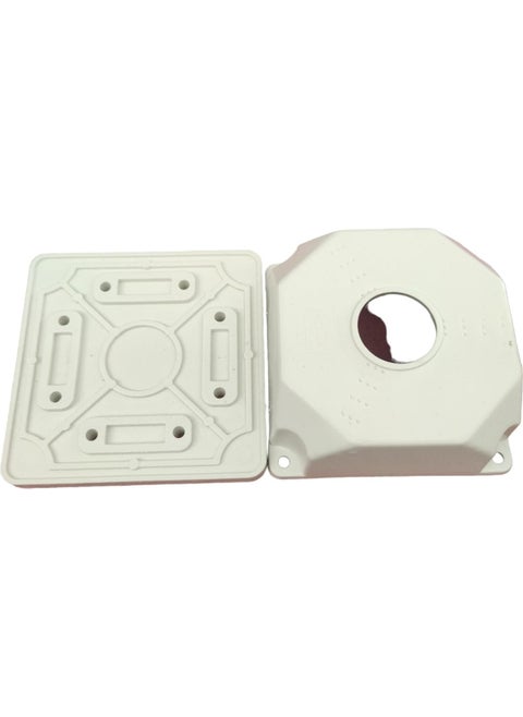 10 Pieces 9cm 9cm Rbox Camera Junction Box Security Camera Box Bottom Cover Included