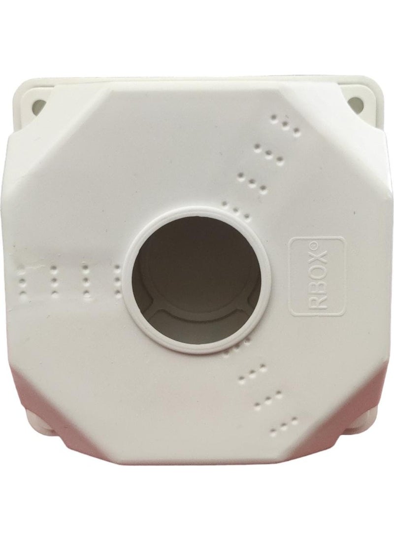 10 Pieces 9cm 9cm Rbox Camera Junction Box Security Camera Box Bottom Cover Included