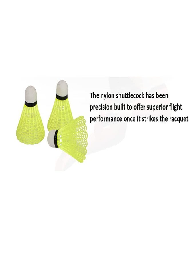 Lycan x Double Shaft Double Wiring Soft Grip Badminton Rackets with 3Pc Shuttle Cock - Image 3