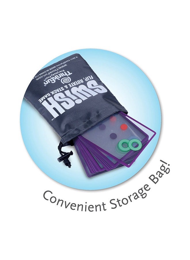 Think Fun Swish - Engaging Transparent Card Game | Toy of the Year Nominee | Ideal for Kids and Adults Aged 8+ | Enhances Logical Reasoning and Visual Perception  - Image 4