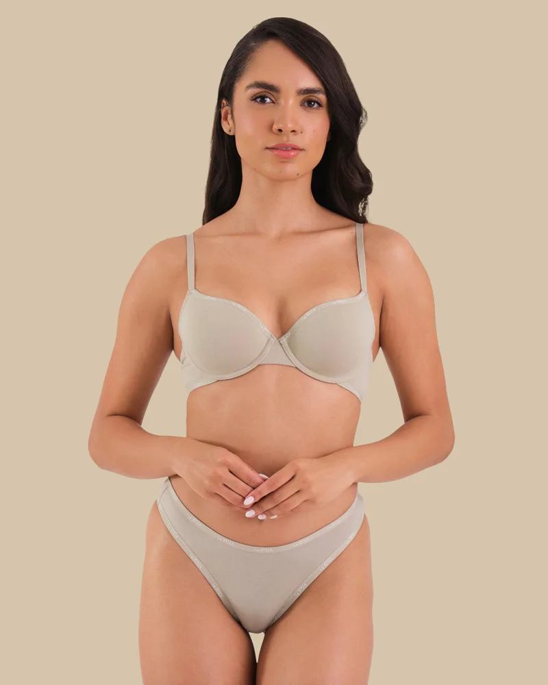 La Senza La Senza Essentials Demi Beige Bra