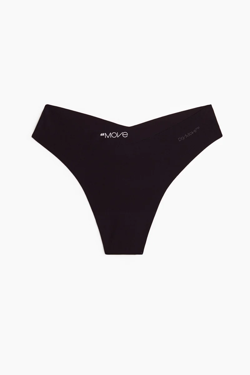 اتش اند ام سروال ثونغ من نسيج دراي موف - عبوة من 3 قطع