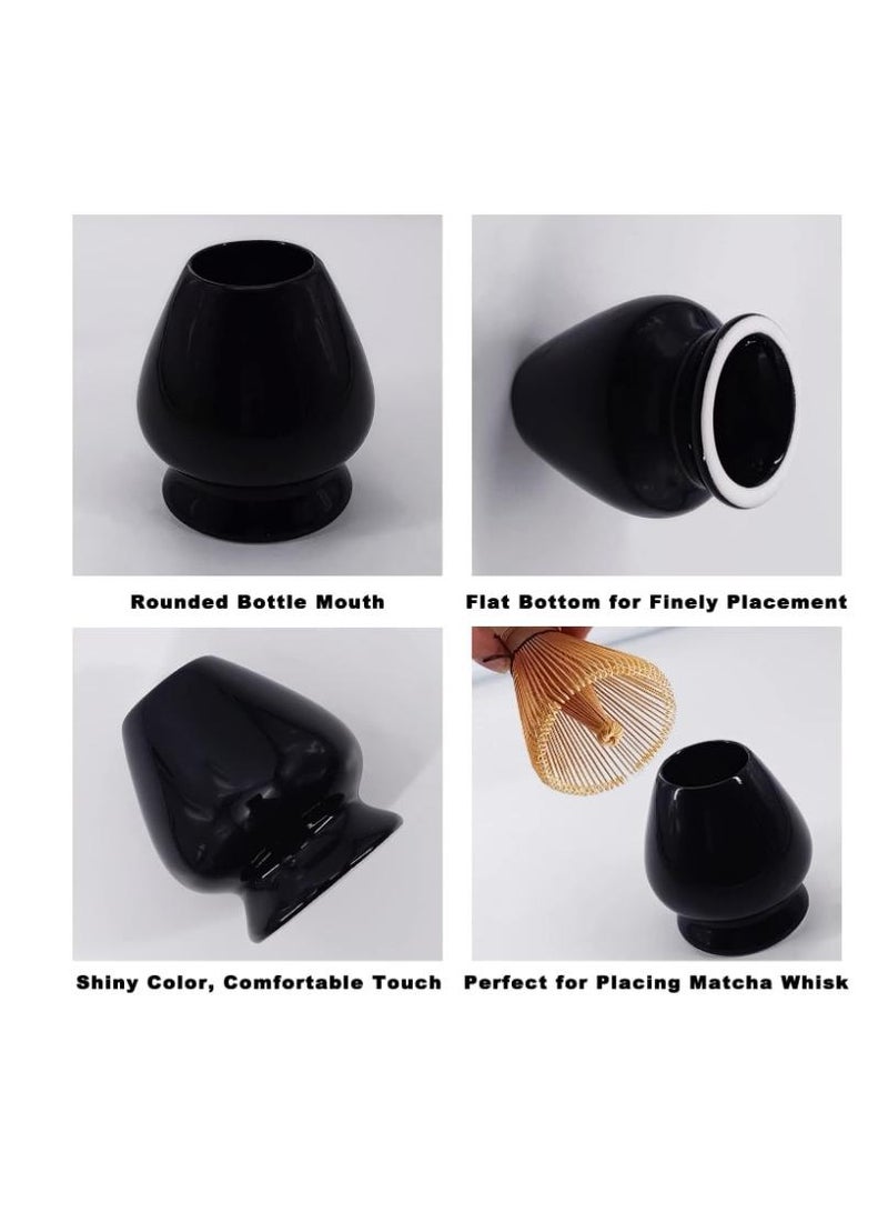 Bluejw Arabest 4 Pcs Matcha Whisk Set, Matcha Whisk and Bowl Kit, Japanese Matcha Tool Set, Home Matcha Whisk with Traditional Scoop and Ceramic Bowl, Perfect Set to Prepare Traditional Matcha - Image 2