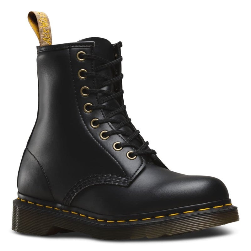 Dr Martens Dr. Martens Unisex Vegan 1460 8 Eye Boot, Black Felix Rub Off, 14 Women/13 Men - Image 2