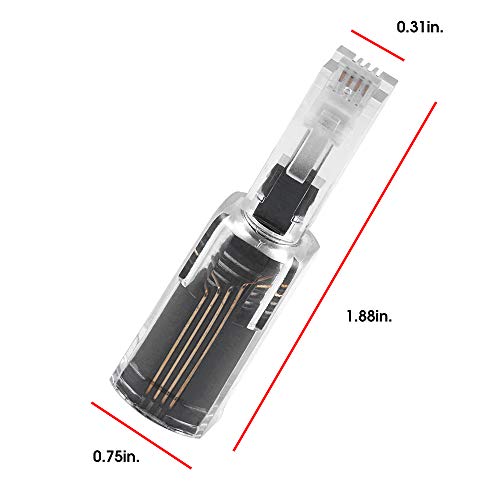 Power Gear Telephone Cord Detangler, Tangle-Free 360 Degree Rotation, Plug into Landline Phone Handset, for Use in Home or Office, All Brands, Black, 27637 - Image 5